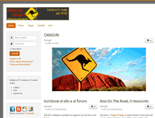 Tablet Screenshot of motoclubcanguro.it